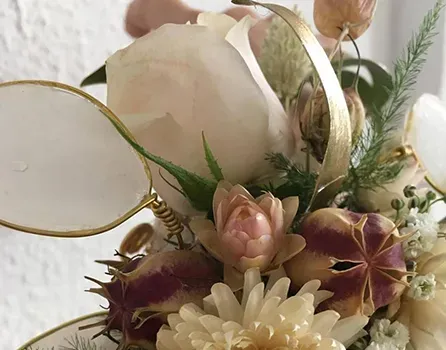 Bouquet de mariée rose