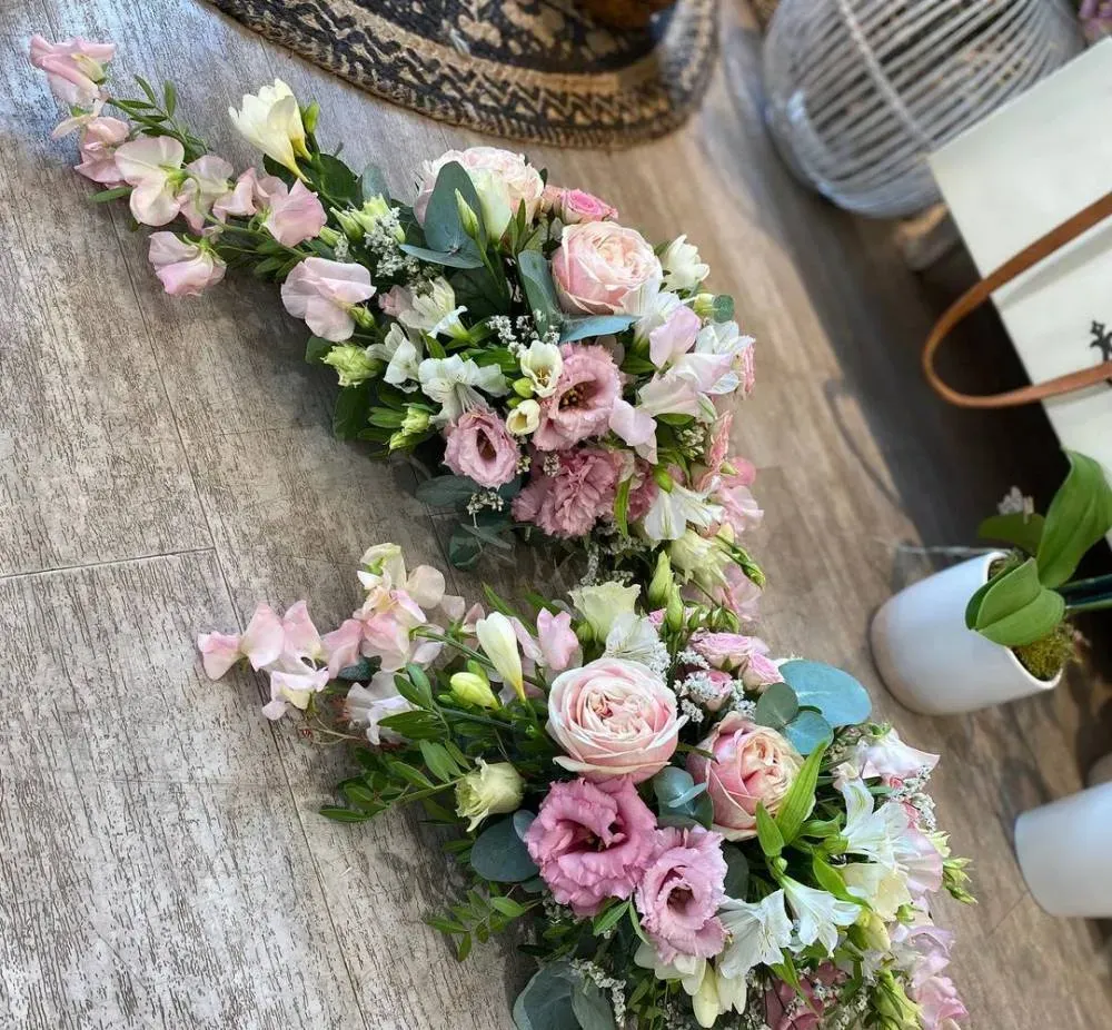 Composition florale romantique