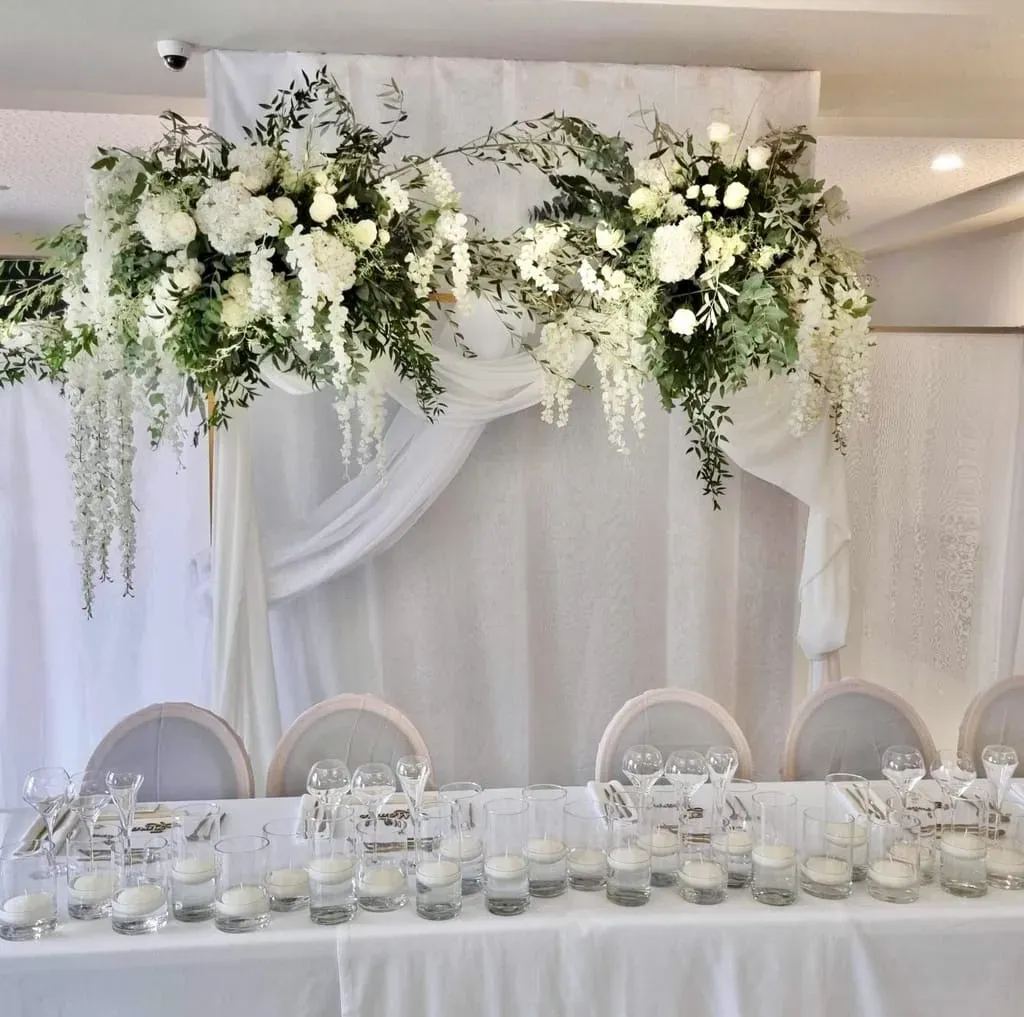 centre de table mariage magnolia antibes (4)