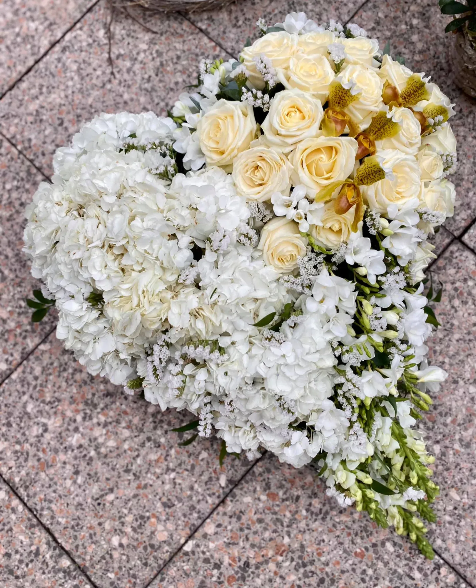 deuil coeur fleurs magnolia grandiflora (4)-min