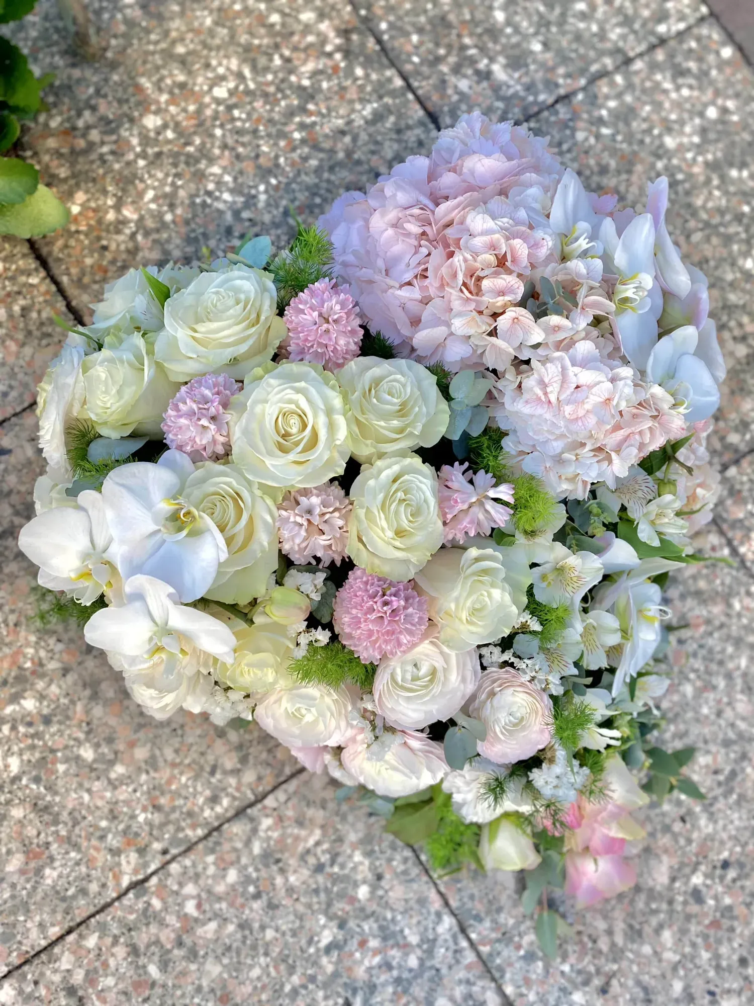 deuil coeur fleurs magnolia grandiflora (7)-min